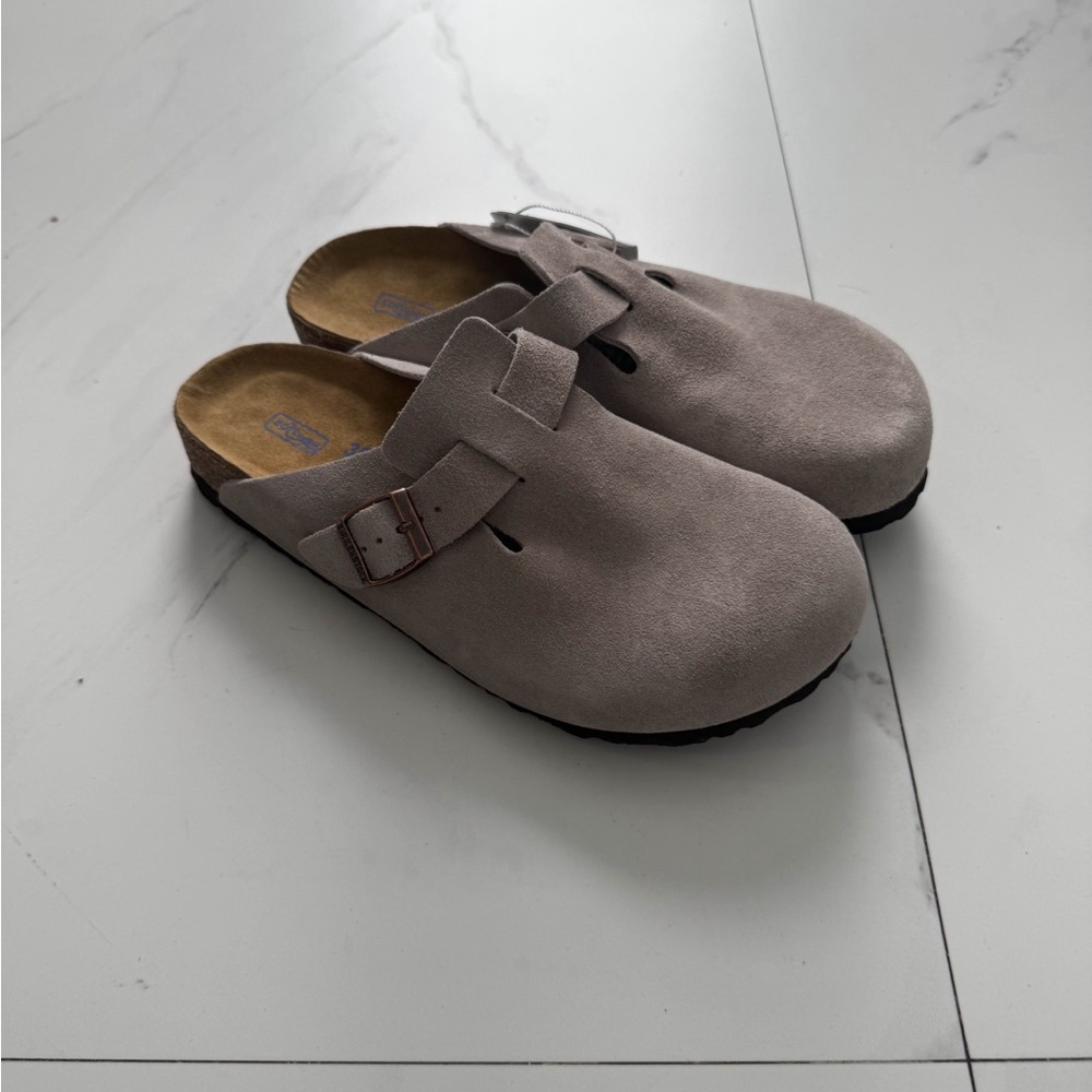 Birkenstock Boston Clog Taupe Narrow Women’s 37, 38, 39
